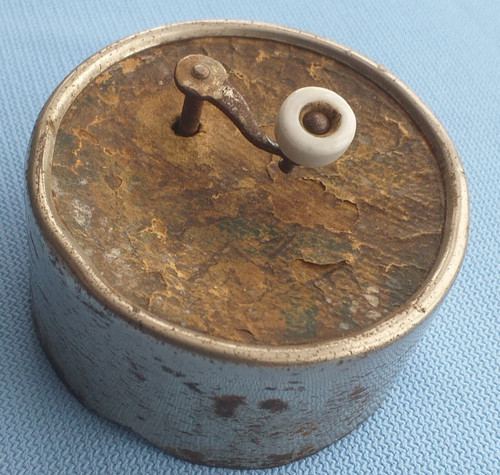 Spieluhr antik blech dose - spieluhr,
