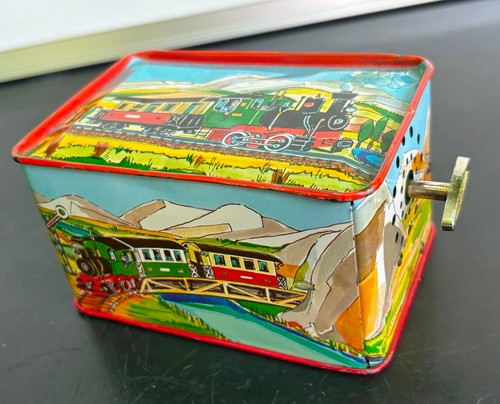 Vintage spieluhr musikdose - spieluhr,