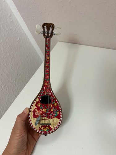 Vintage mandolinen spieluhr - vintage, mandolinen-spieluhr
